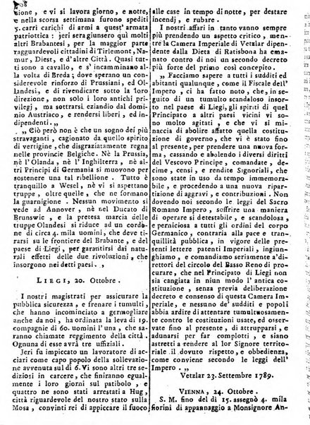 Notizie politiche o sia istoria de' piu famosi avvenimenti del mondo