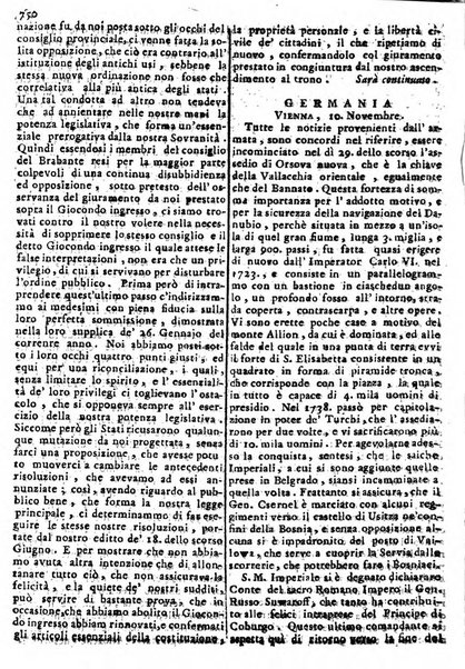 Notizie politiche o sia istoria de' piu famosi avvenimenti del mondo