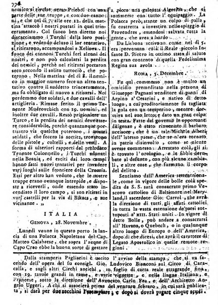 Notizie politiche o sia istoria de' piu famosi avvenimenti del mondo