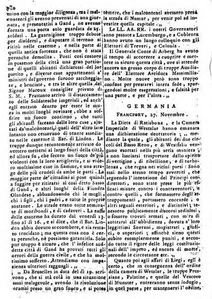 Notizie politiche o sia istoria de' piu famosi avvenimenti del mondo