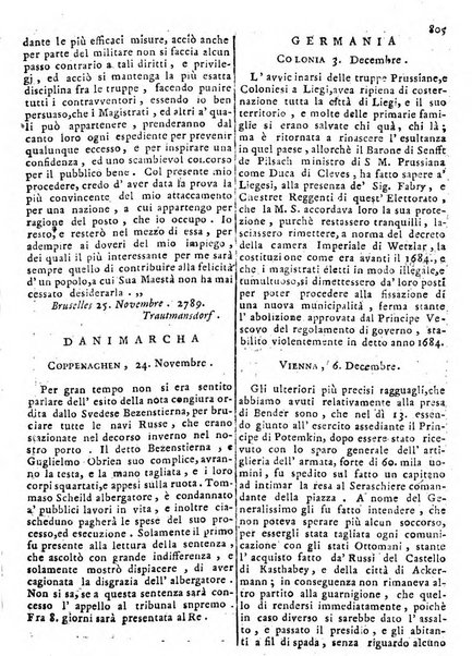 Notizie politiche o sia istoria de' piu famosi avvenimenti del mondo