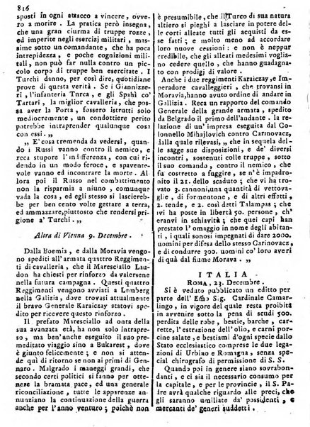 Notizie politiche o sia istoria de' piu famosi avvenimenti del mondo