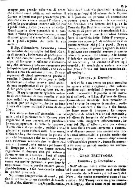 Notizie politiche o sia istoria de' piu famosi avvenimenti del mondo