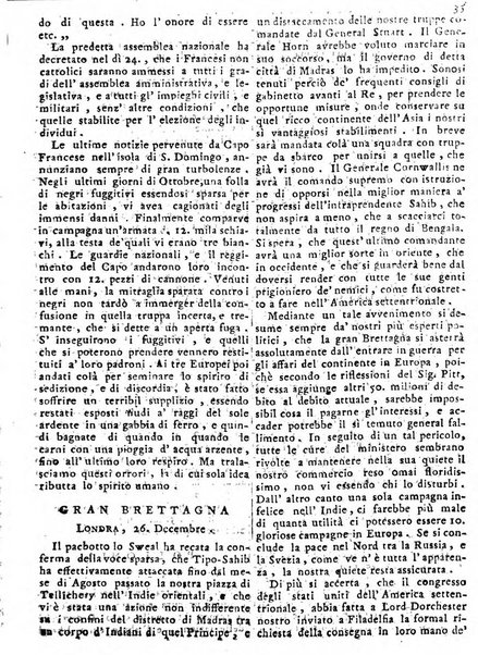 Notizie politiche o sia istoria de' piu famosi avvenimenti del mondo