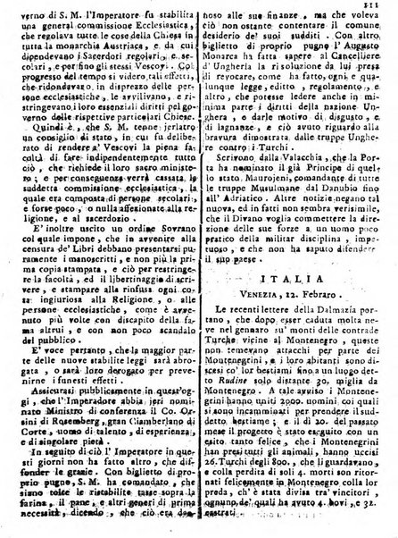 Notizie politiche o sia istoria de' piu famosi avvenimenti del mondo