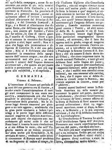 Notizie politiche o sia istoria de' piu famosi avvenimenti del mondo