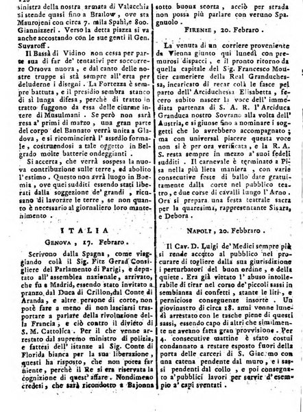 Notizie politiche o sia istoria de' piu famosi avvenimenti del mondo