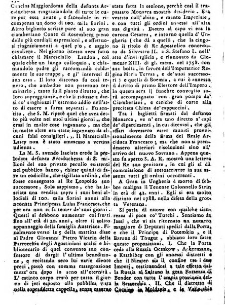 Notizie politiche o sia istoria de' piu famosi avvenimenti del mondo