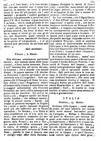 Notizie politiche o sia istoria de' piu famosi avvenimenti del mondo