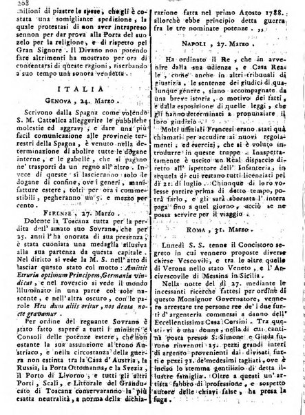 Notizie politiche o sia istoria de' piu famosi avvenimenti del mondo