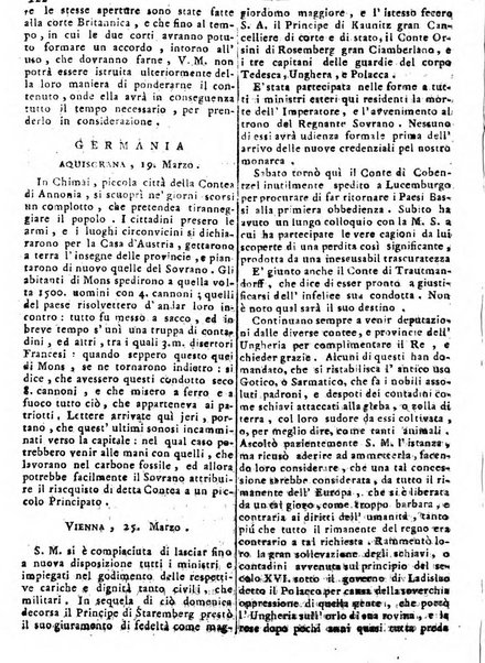 Notizie politiche o sia istoria de' piu famosi avvenimenti del mondo