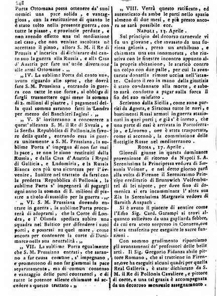 Notizie politiche o sia istoria de' piu famosi avvenimenti del mondo