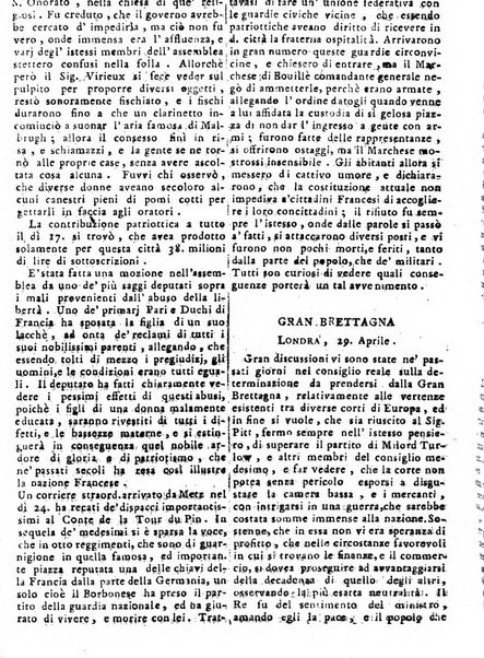 Notizie politiche o sia istoria de' piu famosi avvenimenti del mondo