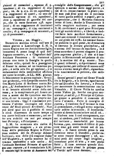 Notizie politiche o sia istoria de' piu famosi avvenimenti del mondo