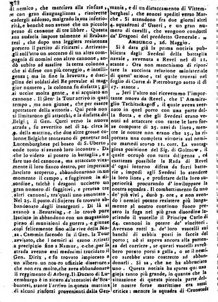 Notizie politiche o sia istoria de' piu famosi avvenimenti del mondo