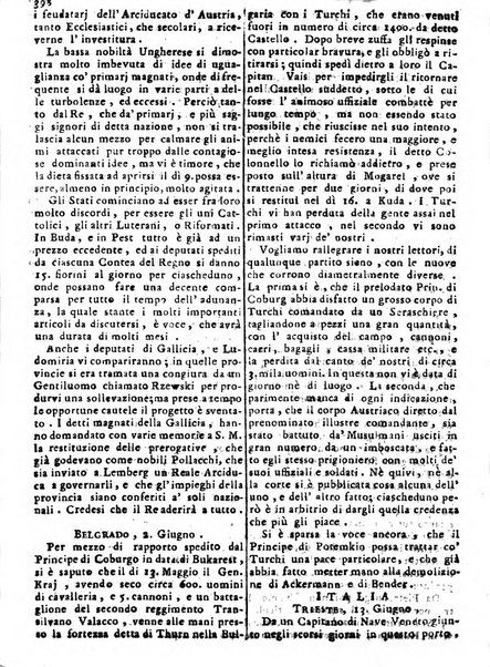 Notizie politiche o sia istoria de' piu famosi avvenimenti del mondo