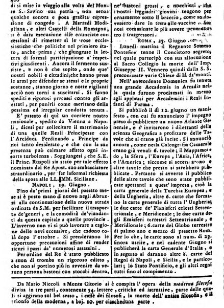 Notizie politiche o sia istoria de' piu famosi avvenimenti del mondo