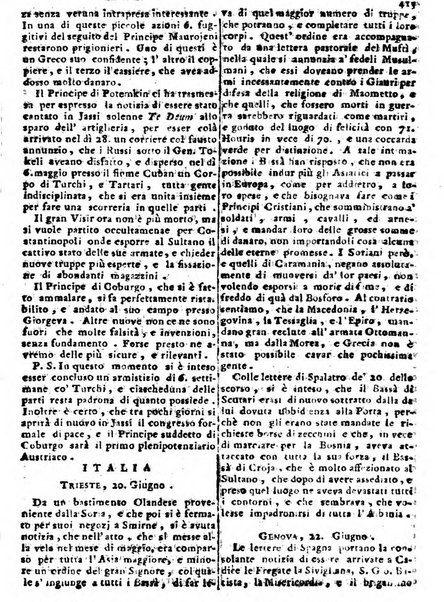 Notizie politiche o sia istoria de' piu famosi avvenimenti del mondo