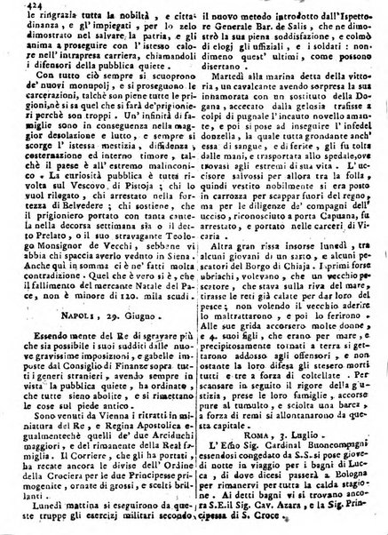 Notizie politiche o sia istoria de' piu famosi avvenimenti del mondo