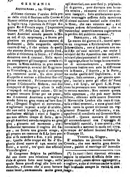 Notizie politiche o sia istoria de' piu famosi avvenimenti del mondo