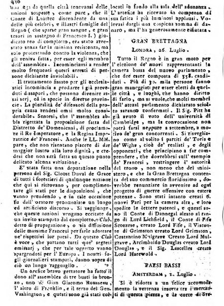 Notizie politiche o sia istoria de' piu famosi avvenimenti del mondo