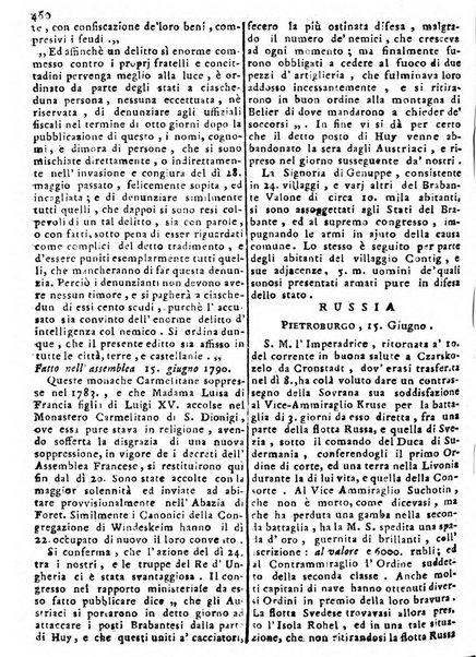 Notizie politiche o sia istoria de' piu famosi avvenimenti del mondo