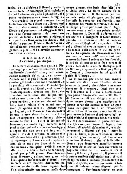 Notizie politiche o sia istoria de' piu famosi avvenimenti del mondo