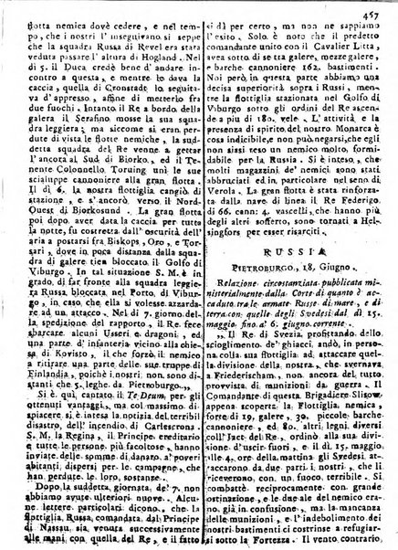 Notizie politiche o sia istoria de' piu famosi avvenimenti del mondo