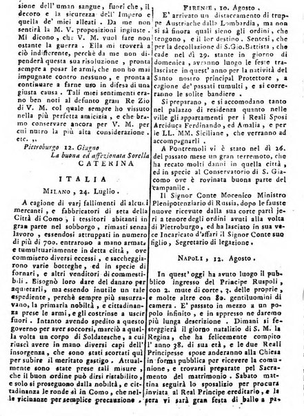 Notizie politiche o sia istoria de' piu famosi avvenimenti del mondo