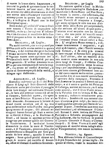 Notizie politiche o sia istoria de' piu famosi avvenimenti del mondo