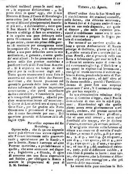 Notizie politiche o sia istoria de' piu famosi avvenimenti del mondo