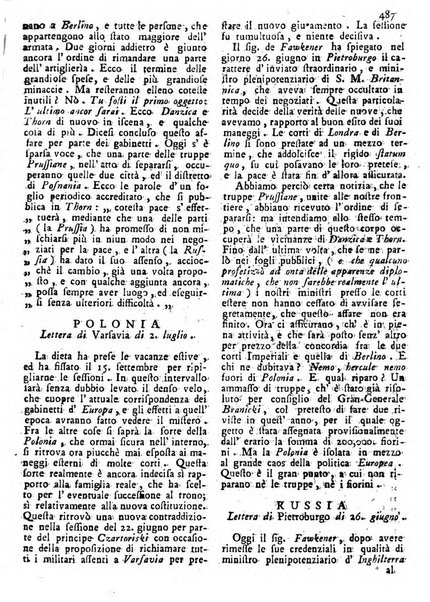 Notizie politiche o sia istoria de' piu famosi avvenimenti del mondo