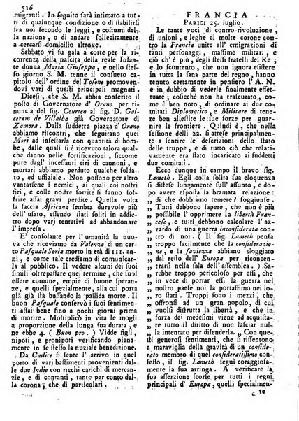 Notizie politiche o sia istoria de' piu famosi avvenimenti del mondo