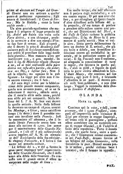 Notizie politiche o sia istoria de' piu famosi avvenimenti del mondo