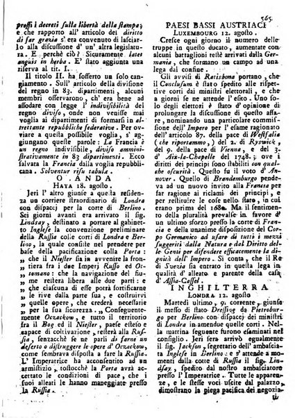 Notizie politiche o sia istoria de' piu famosi avvenimenti del mondo