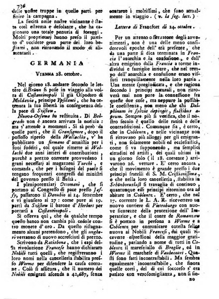 Notizie politiche o sia istoria de' piu famosi avvenimenti del mondo