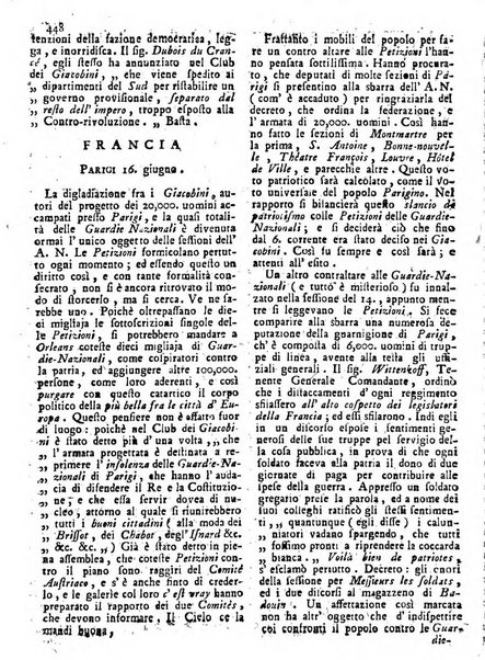 Notizie politiche o sia istoria de' piu famosi avvenimenti del mondo