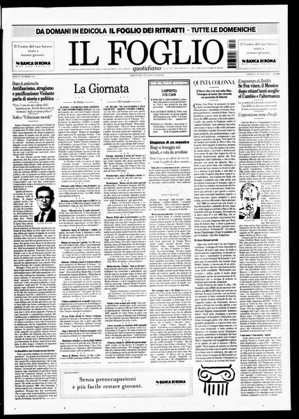 Il foglio : quotidiano