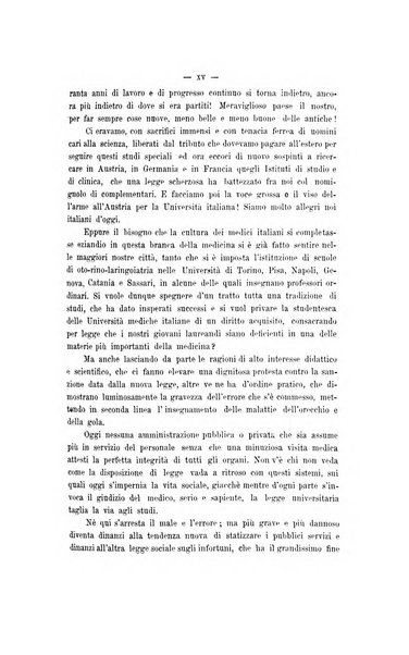 Atti della Clinica oto-rino-laringoiatrica della R. università di Roma