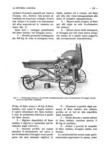 La riforma agraria rivista mensile illustrata delle organizzazioni agrarie parmensi