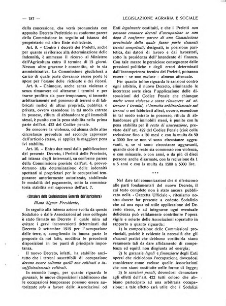 La riforma agraria rivista mensile illustrata delle organizzazioni agrarie parmensi