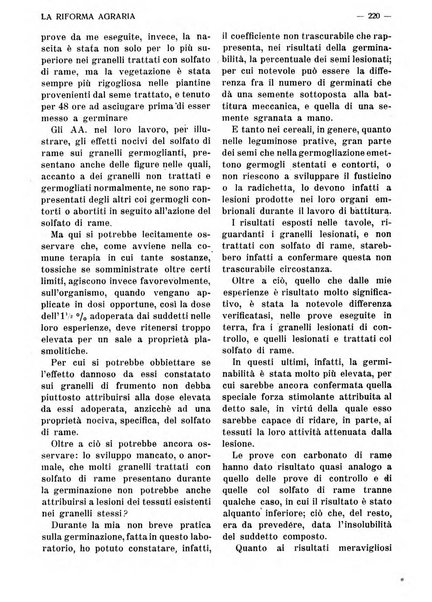 La riforma agraria rivista mensile illustrata delle organizzazioni agrarie parmensi