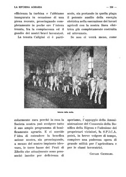 La riforma agraria rivista mensile illustrata delle organizzazioni agrarie parmensi