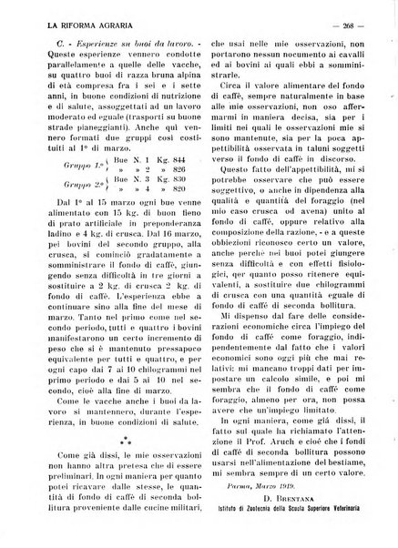 La riforma agraria rivista mensile illustrata delle organizzazioni agrarie parmensi