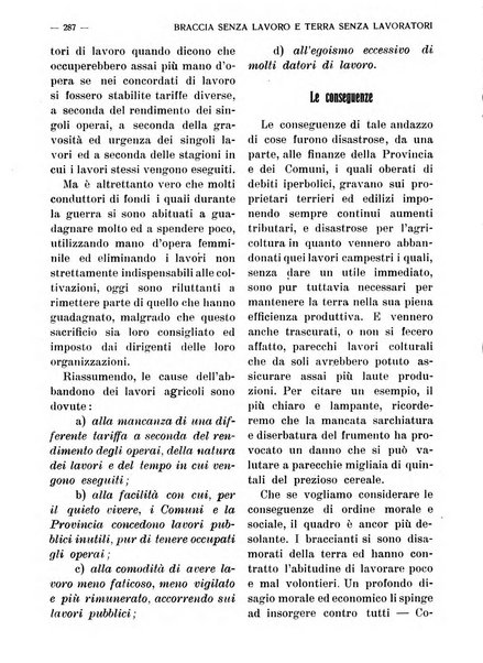 La riforma agraria rivista mensile illustrata delle organizzazioni agrarie parmensi