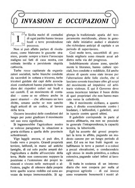 La riforma agraria rivista mensile illustrata delle organizzazioni agrarie parmensi