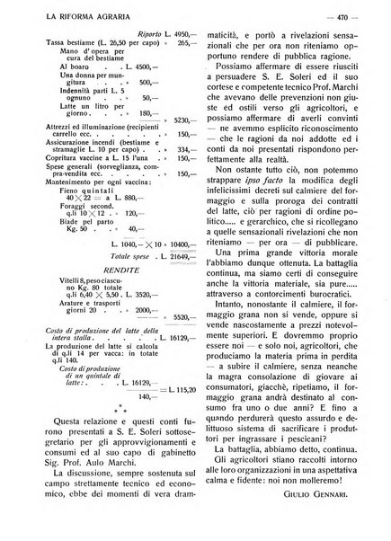 La riforma agraria rivista mensile illustrata delle organizzazioni agrarie parmensi