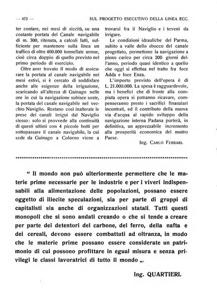 La riforma agraria rivista mensile illustrata delle organizzazioni agrarie parmensi