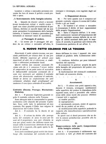 La riforma agraria rivista mensile illustrata delle organizzazioni agrarie parmensi