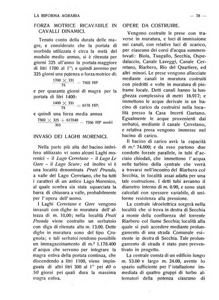 La riforma agraria rivista mensile illustrata delle organizzazioni agrarie parmensi